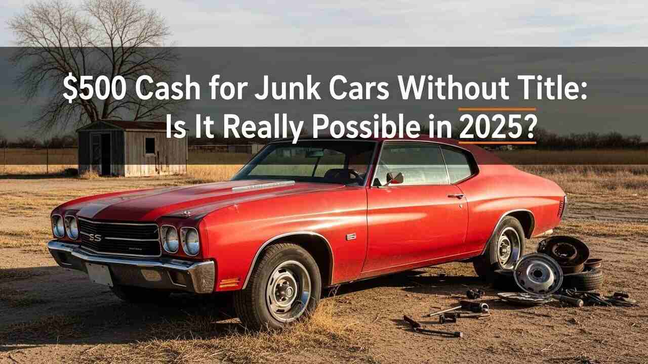 0 Cash for Junk Cars Without Title: Is It Really Possible in 2025?