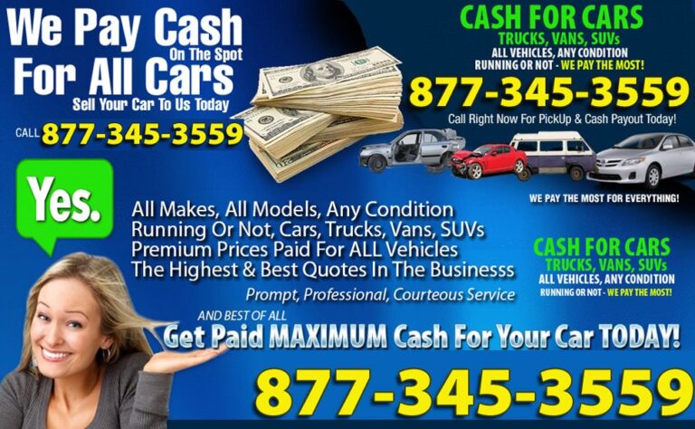 Cash For Junk Cars Near Me In Michigan